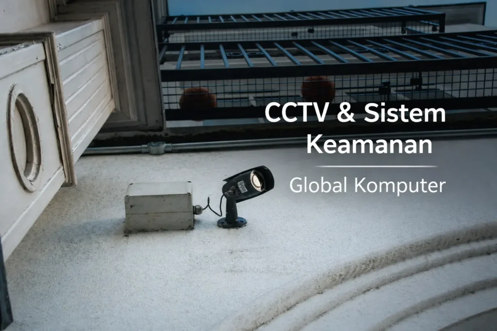 CCTV dan sistem keamanan profesional untuk rumah dan bisnis oleh Global Komputer