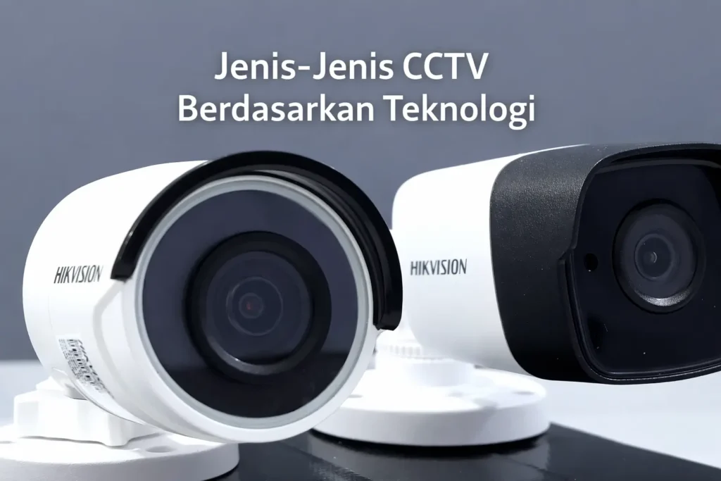 jenis jenis CCTV berdasarkan teknologi