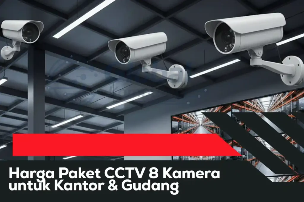 Harga Paket CCTV 8 Kamera untuk Kantor & Gudang